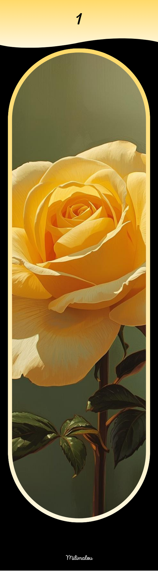Marque Page A6 Rose
