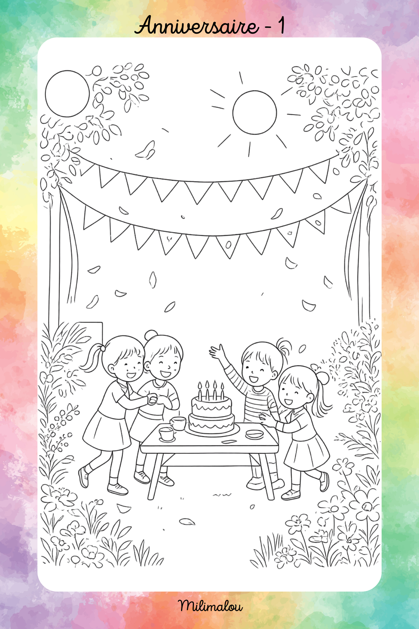 Colo Anniversaire A5