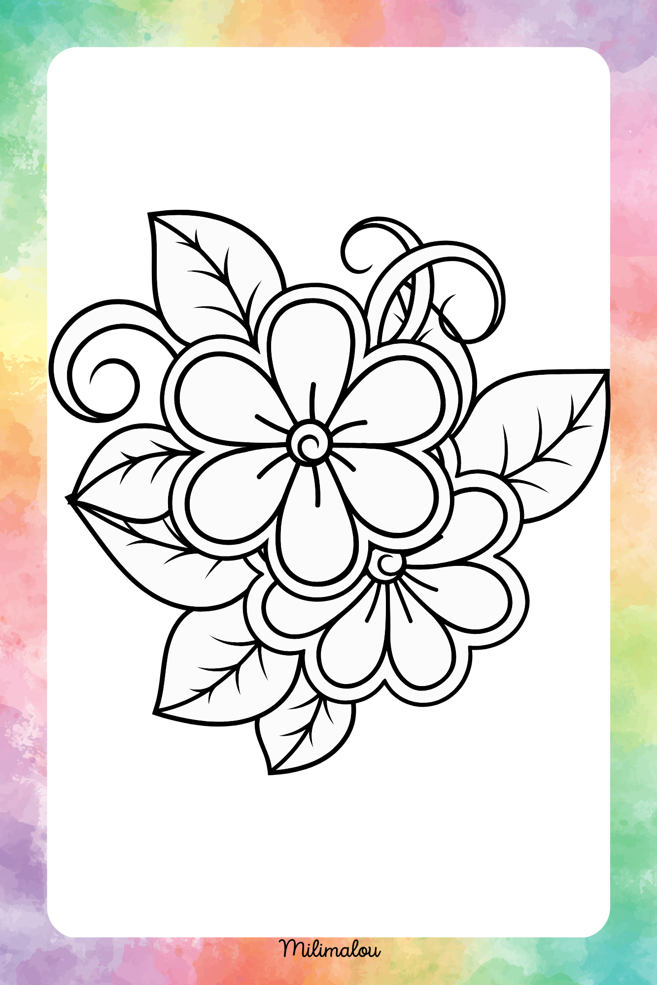 Coloriage Modèle 25