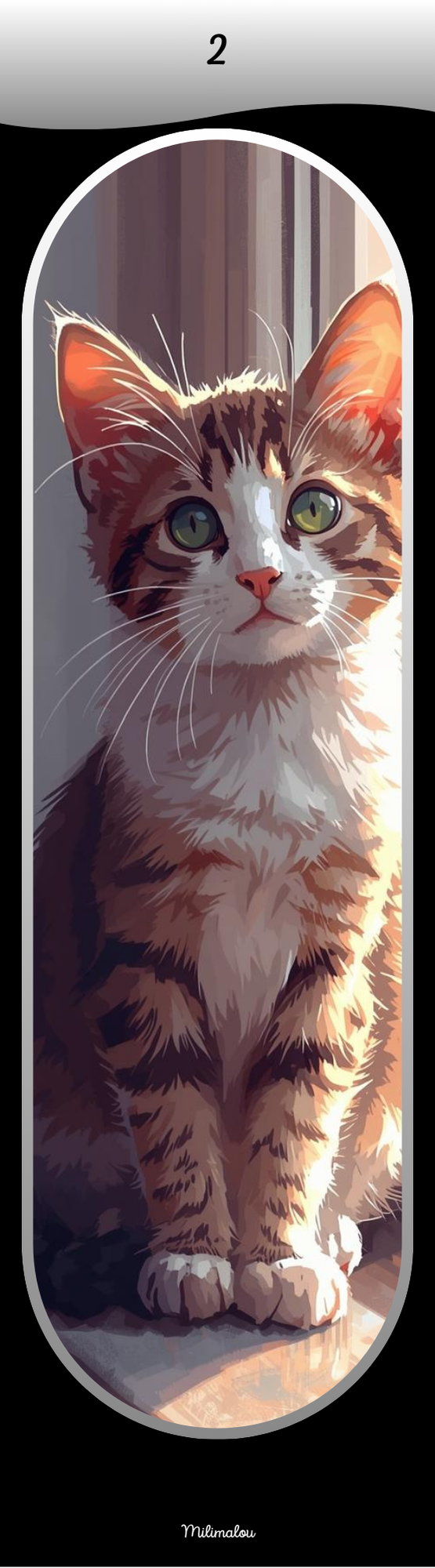 Marque Page A6 Chat