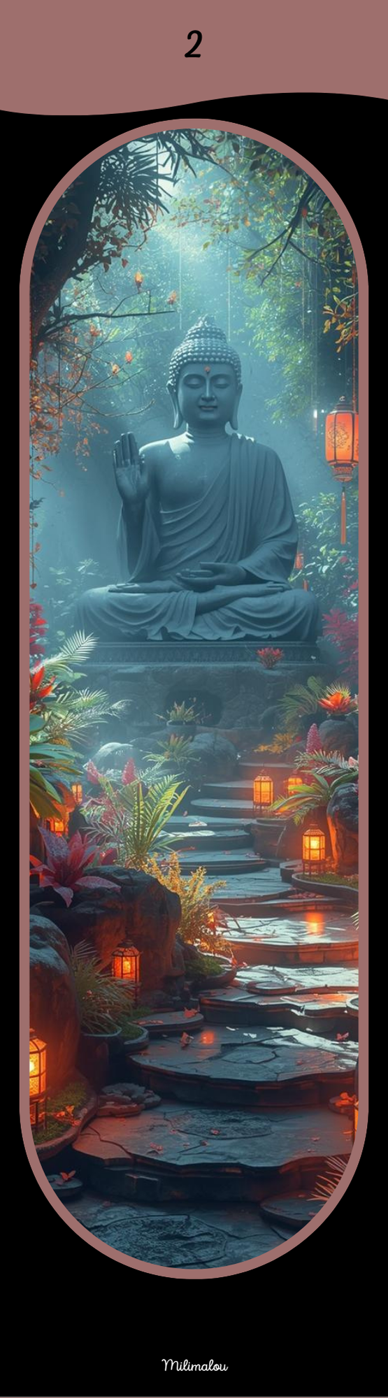 Marque Page A6 Zen