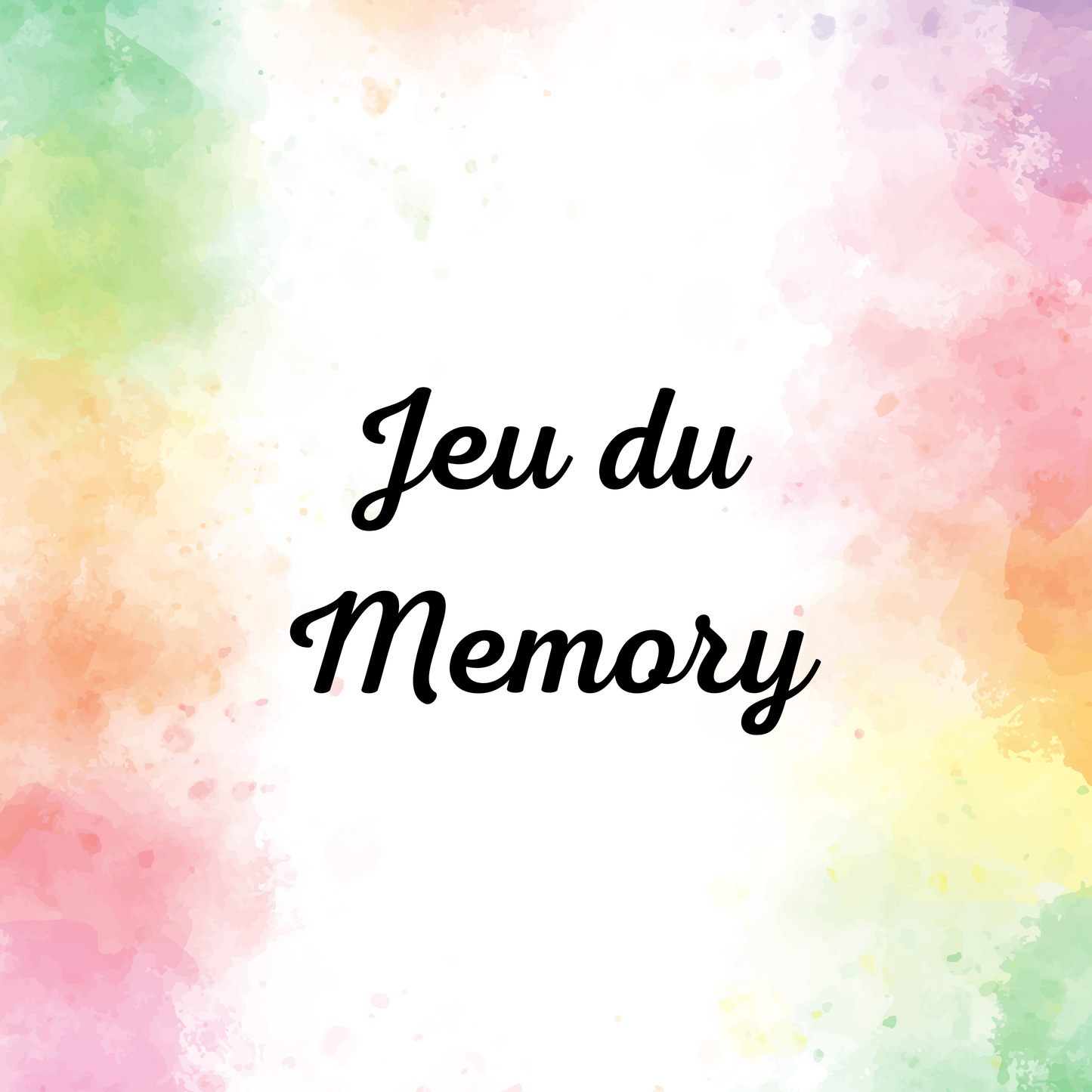Jeu du Memory