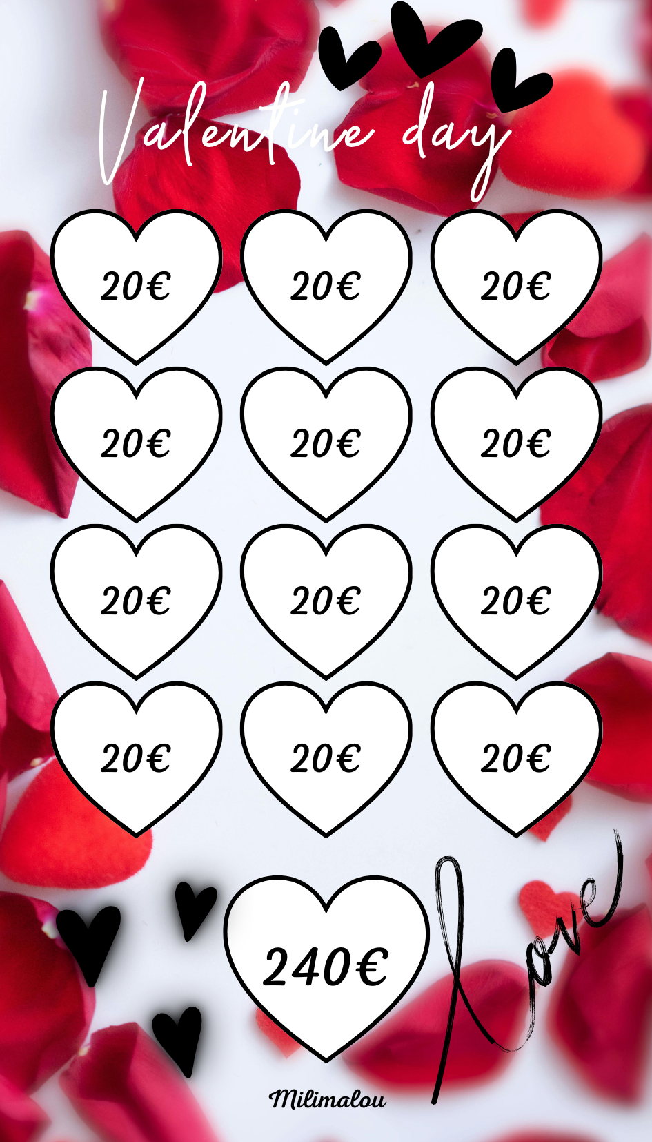 Challenge Saint Valentin