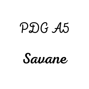 Page de Garde A5 Savane