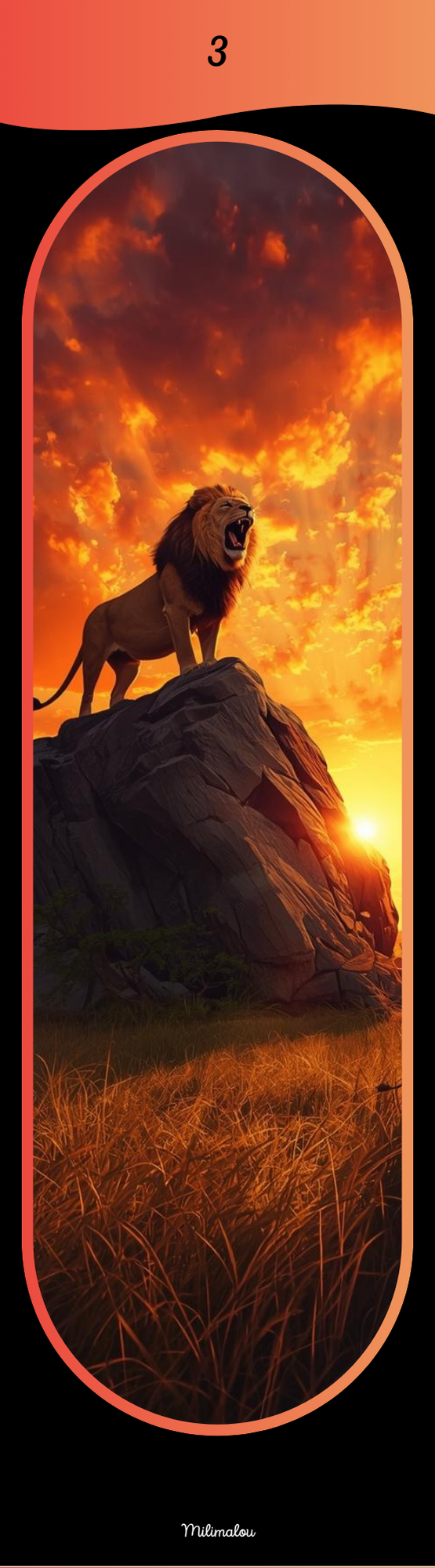 Marque Page A6 Savane