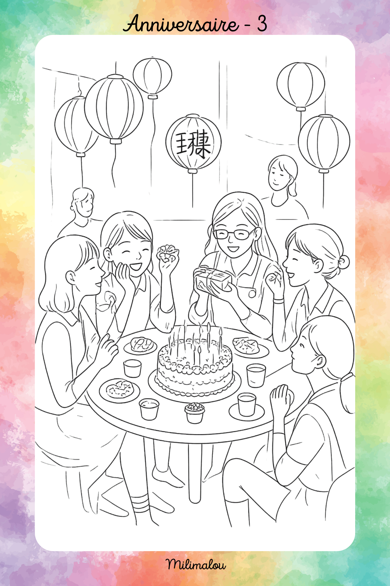 Colo Anniversaire A5