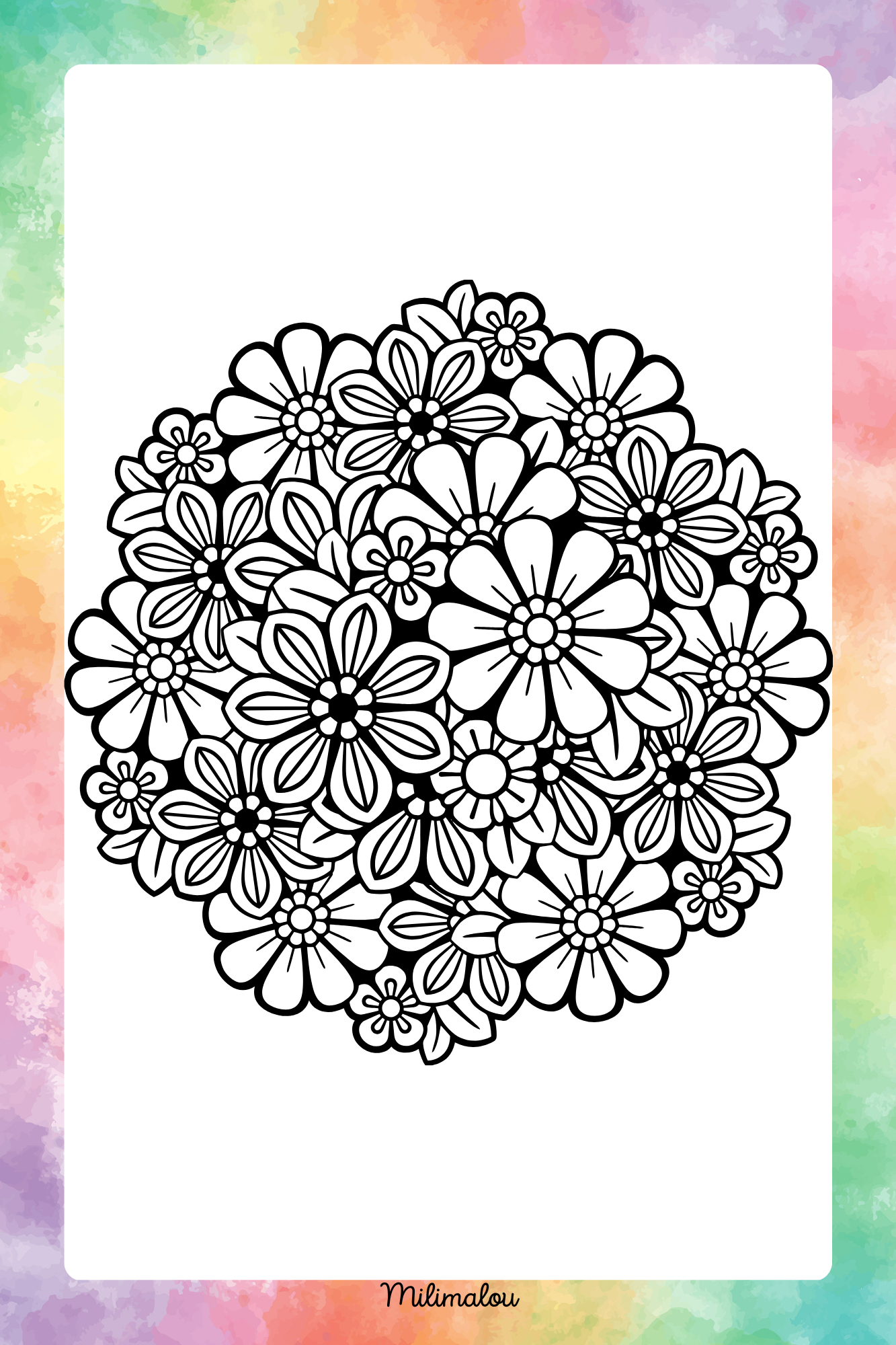 Coloriage Modèle 40