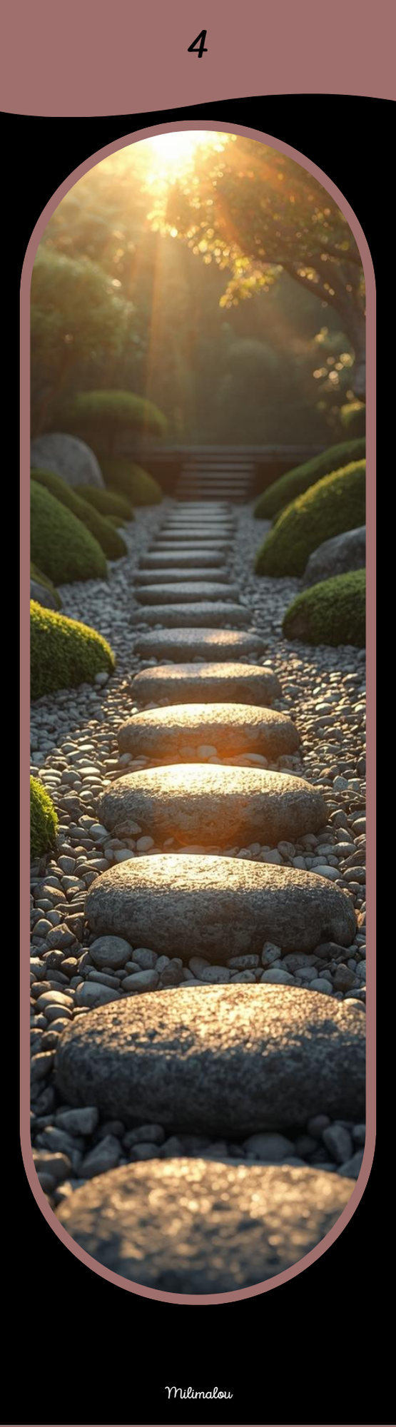 Marque Page A6 Zen