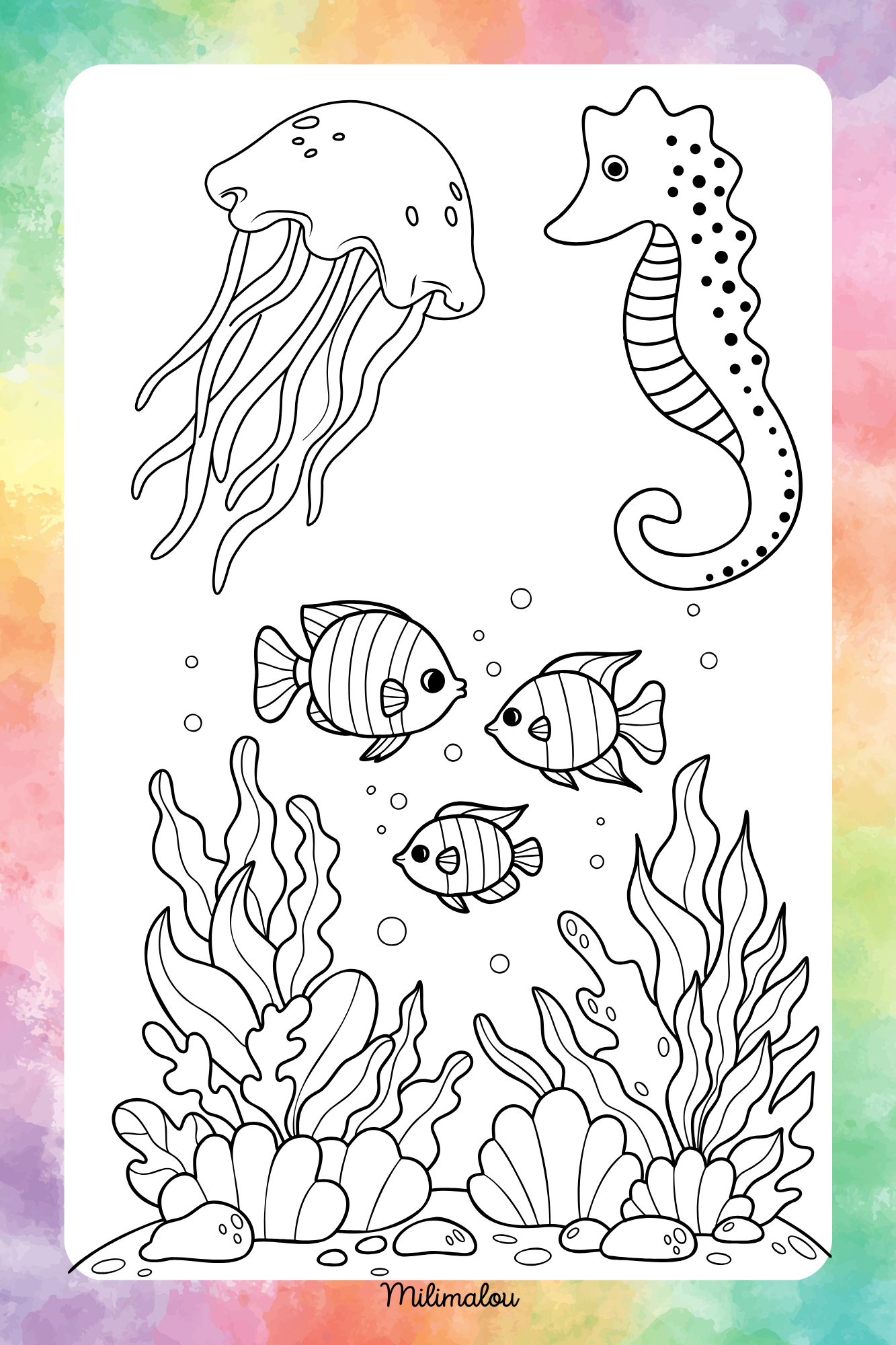 Coloriage Modèle 50