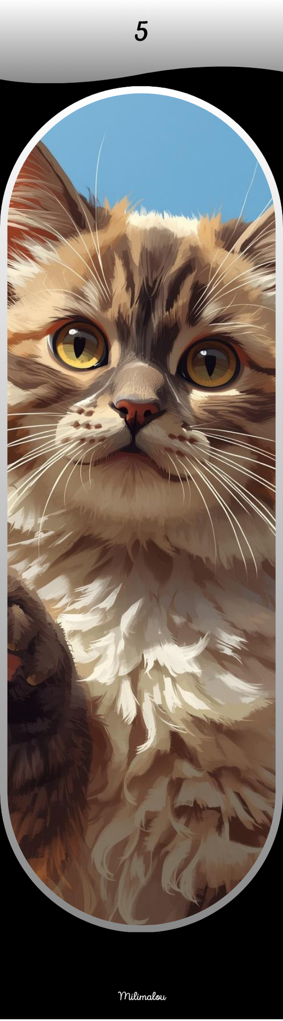 Marque Page A6 Chat