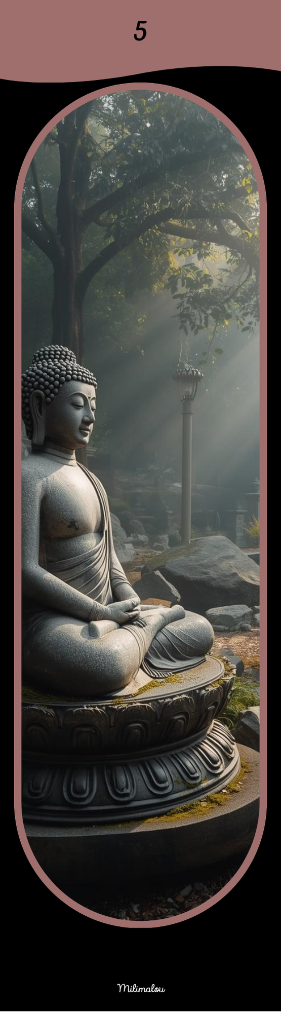 Marque Page A6 Zen