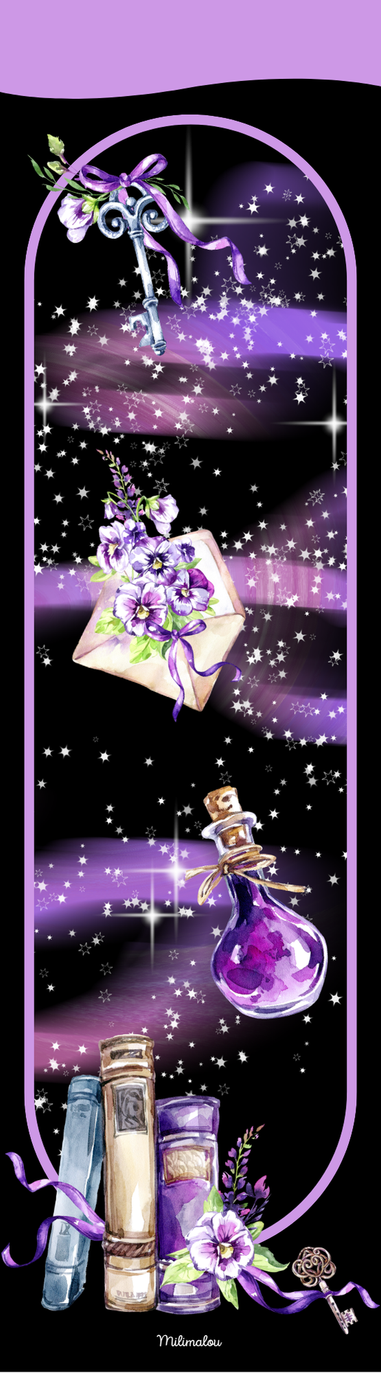 Marque Page A6 Livre Magique