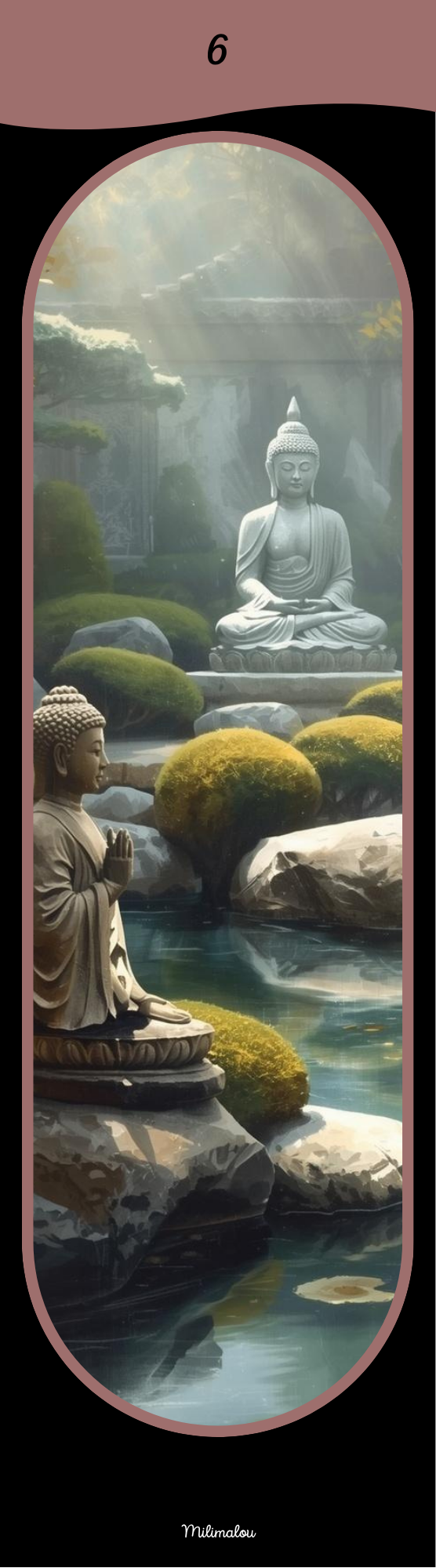 Marque Page A6 Zen