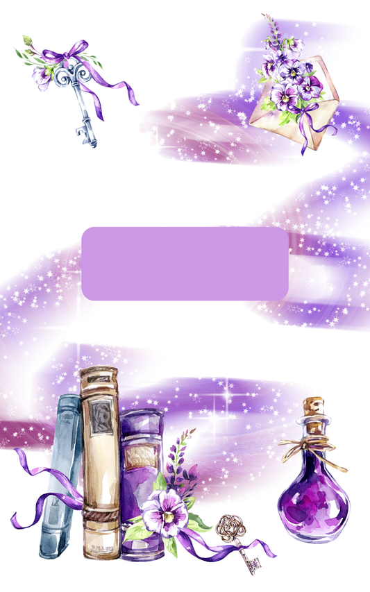 Page de Garde A5 Livre Magique