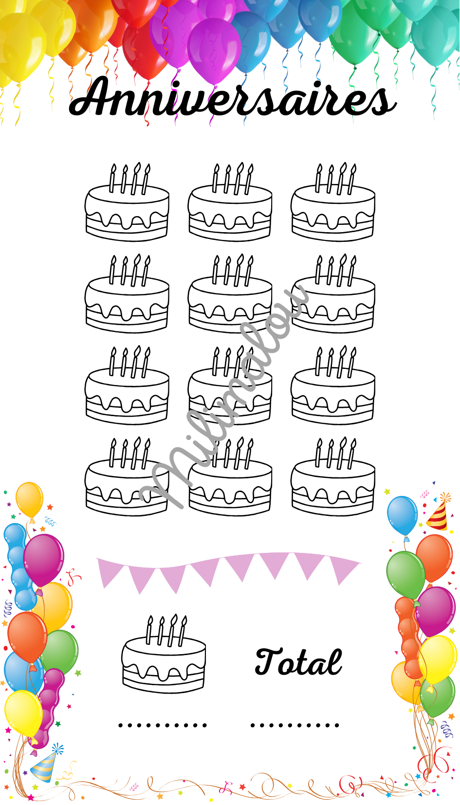 Anniversaires
