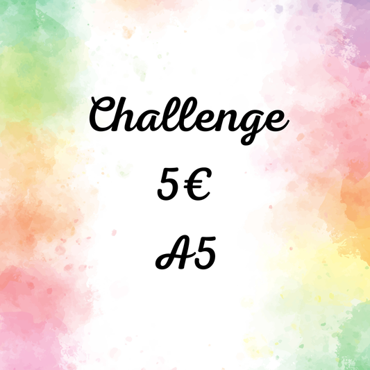Challenge 5€ A5
