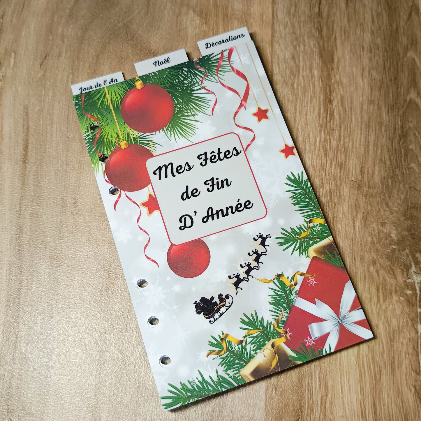 Fiches Budget Noël A6