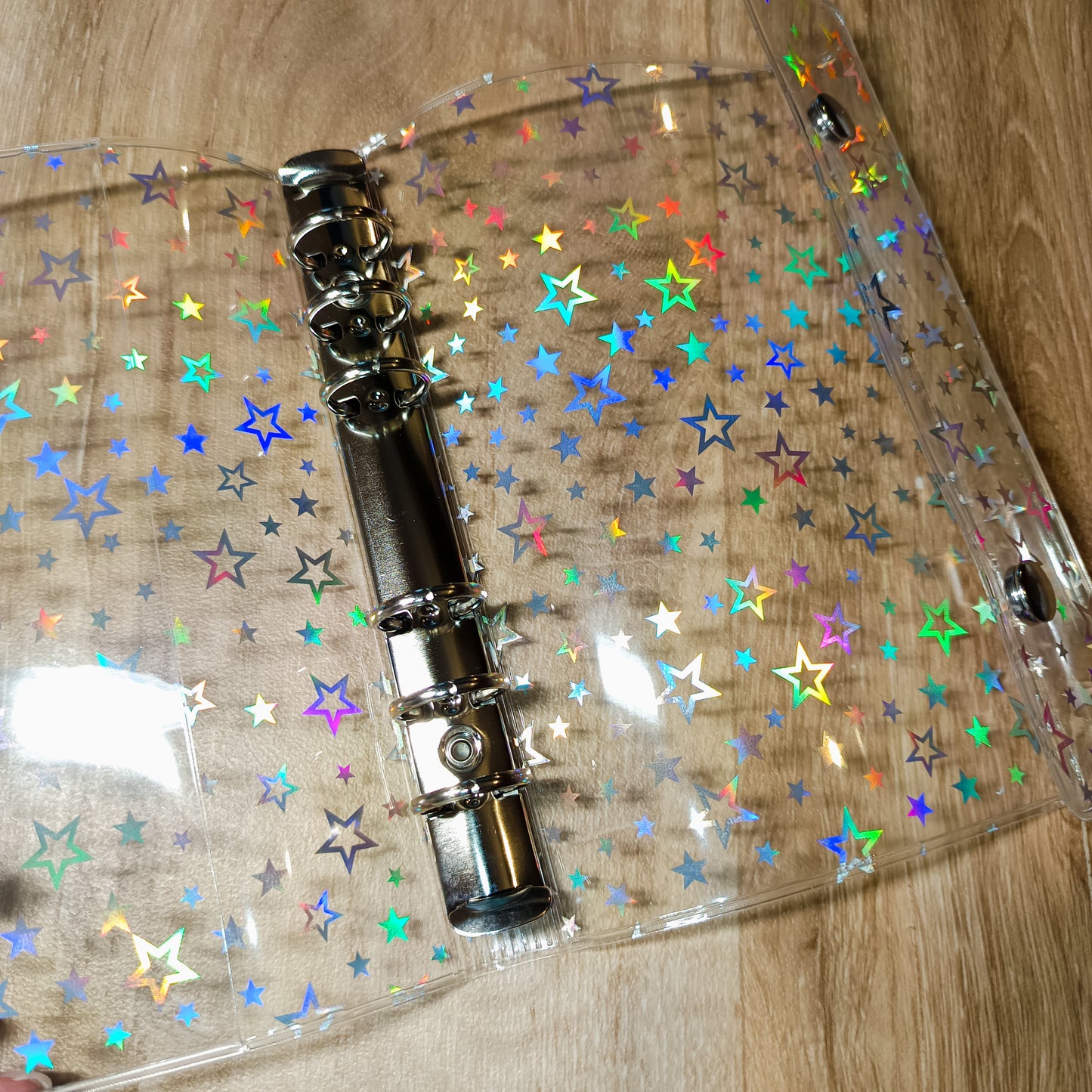 Classeur A6 Transparent Etoiles
