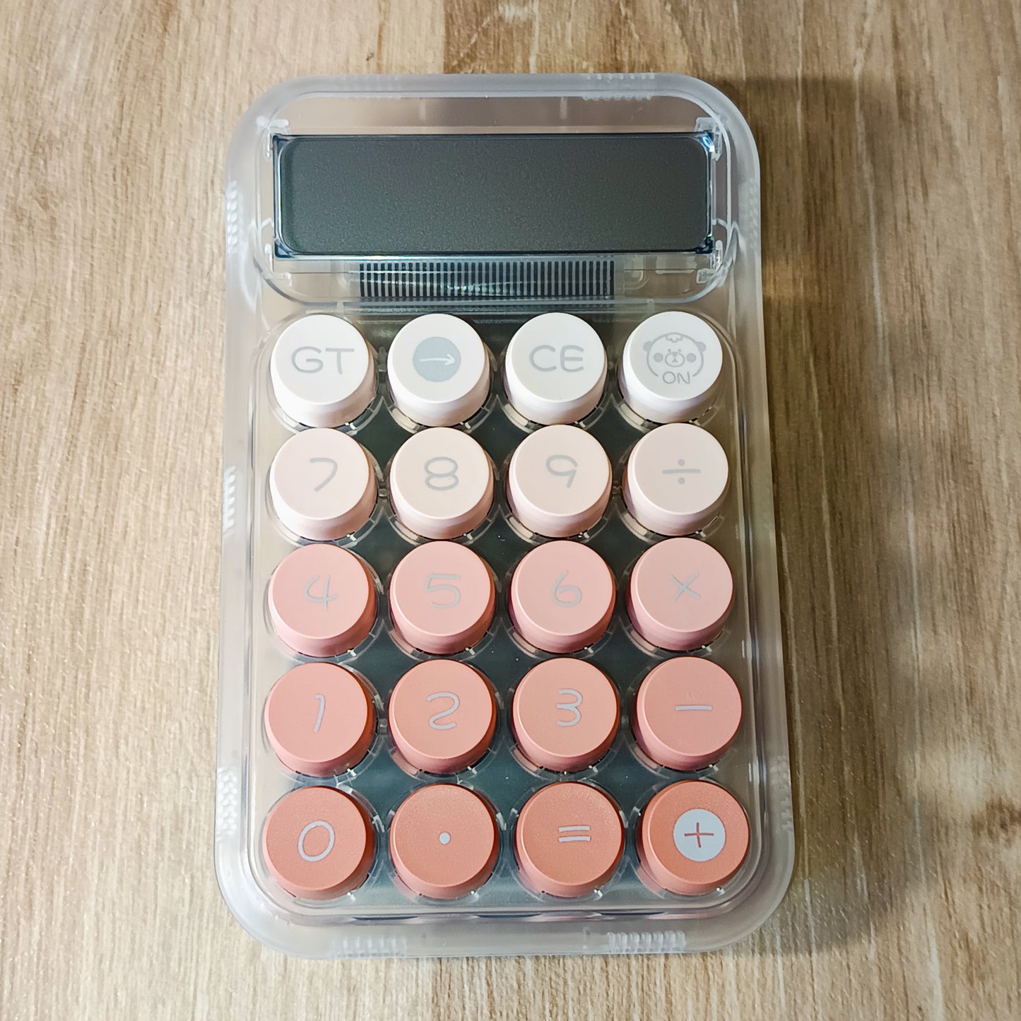 Calculatrice Transparente (Moyen Format)