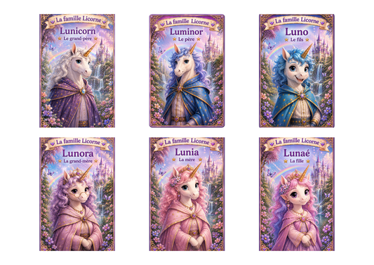 Cartes Licorne