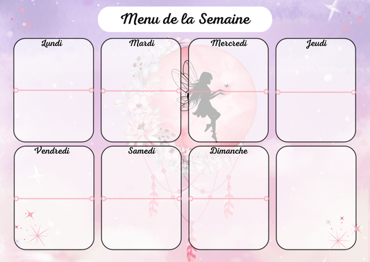 Menu Rêves