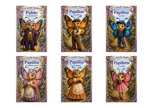 Cartes Papillon