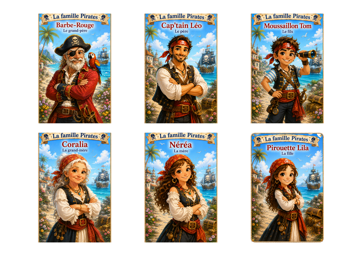 Cartes Pirate
