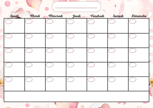 Planning Papillons