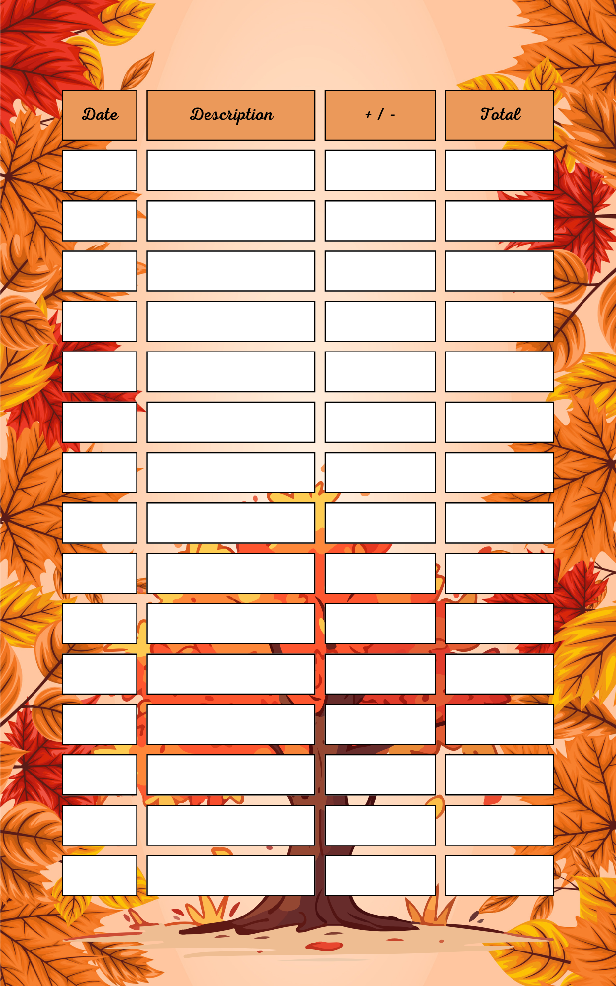 Suivi Budget A5 Automne