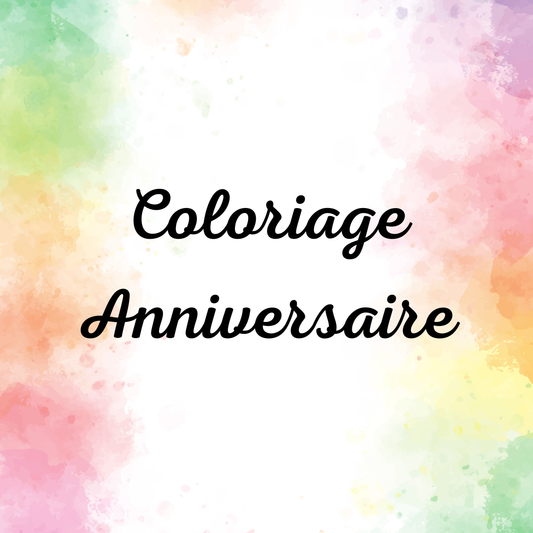 Colo Anniversaire A5