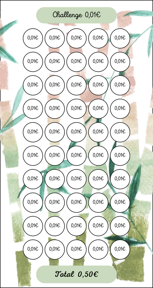Tracker Challenge Bambou 0.01€