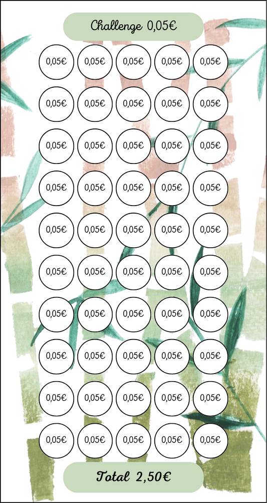 Tracker Challenge Bambou 0.05€
