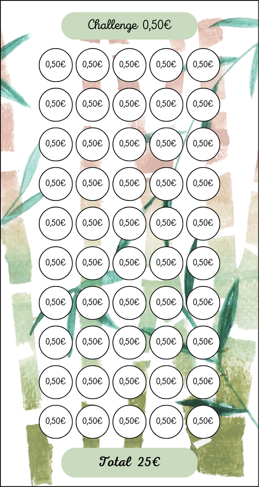 Tracker Challenge Bambou 0.50€