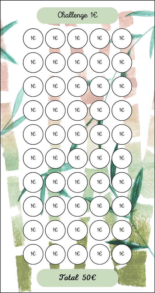 Tracker Challenge Bambou 1€