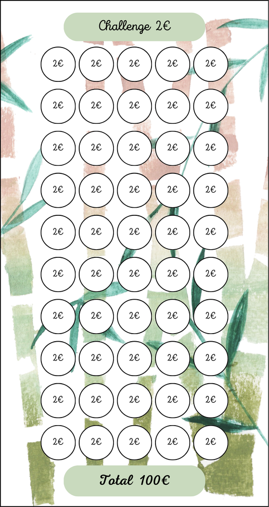 Tracker Challenge Bambou 2€