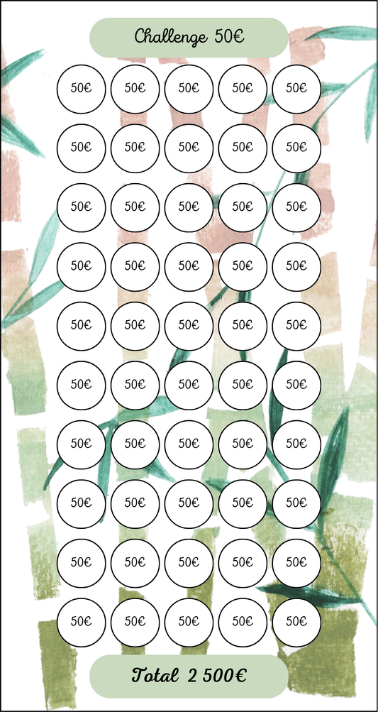 Tracker Challenge Bambou 50€