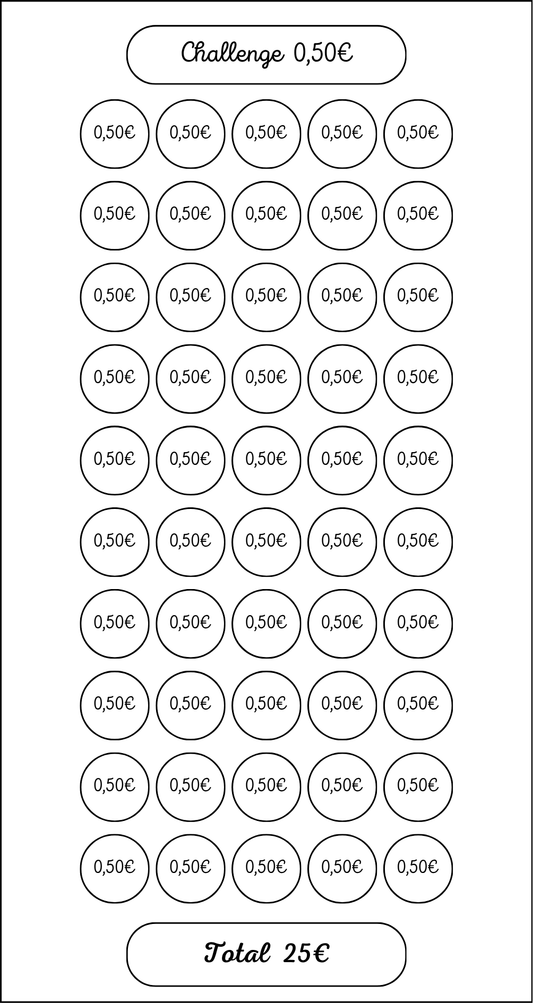 Tracker Challenge Neutre 0.50€