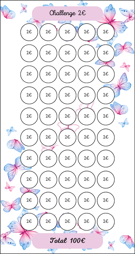 Tracker Challenge Papillon 2€