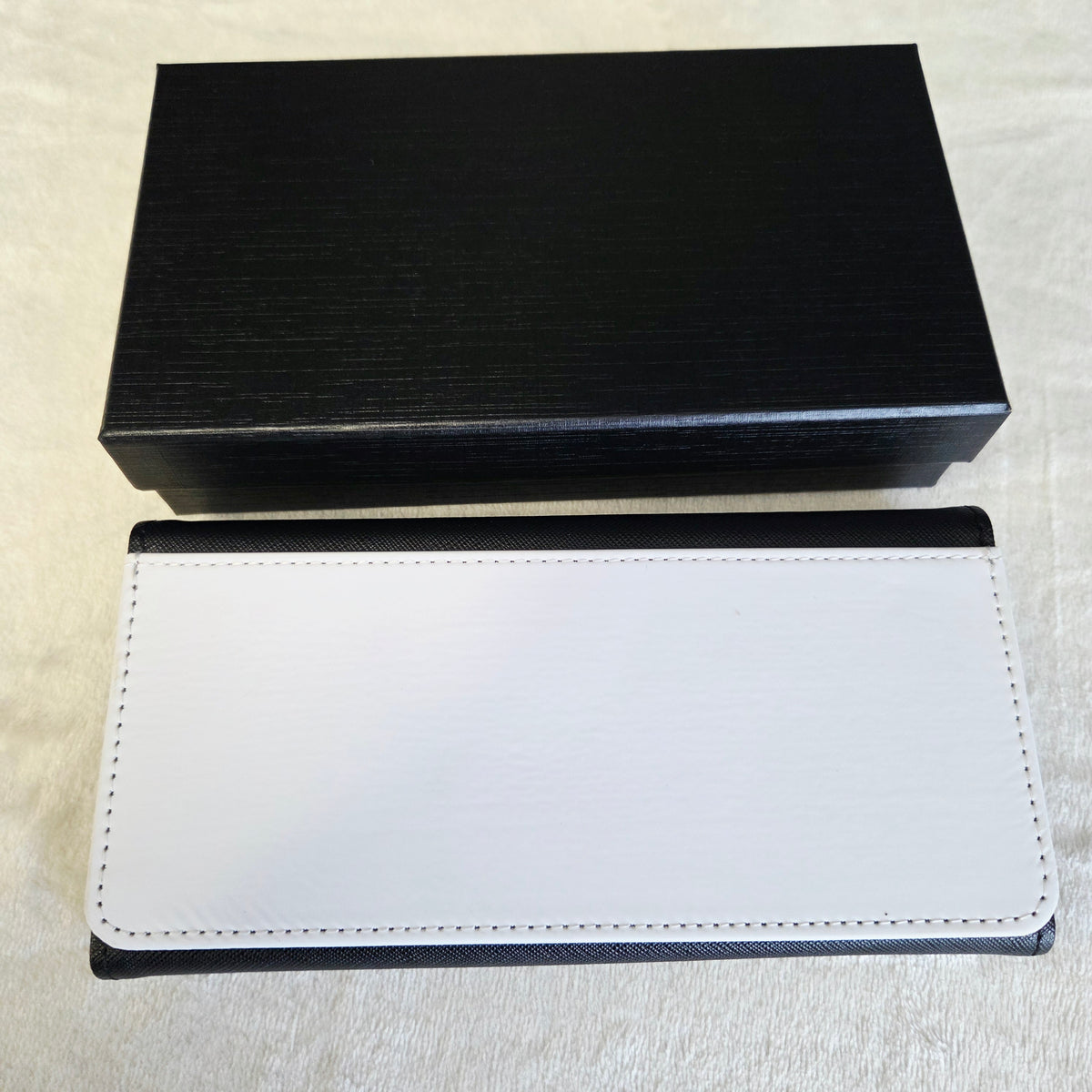 Portefeuille Simili Cuir Noir