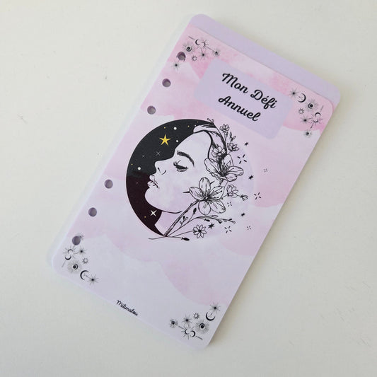 Défi Annuel A6 Lune Rose