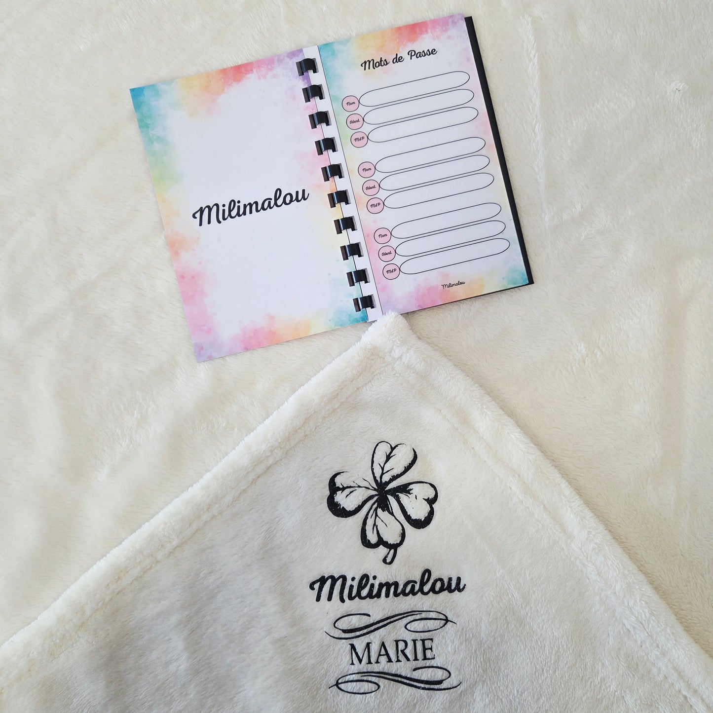 Carnet Mots de Passe Milimalou