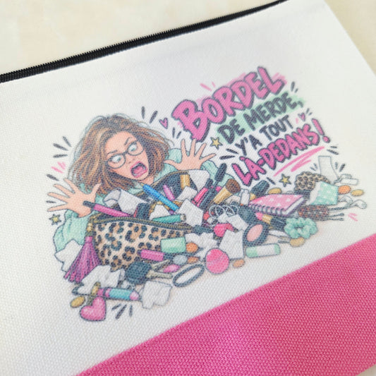 Pochette Rose Vif Bordel