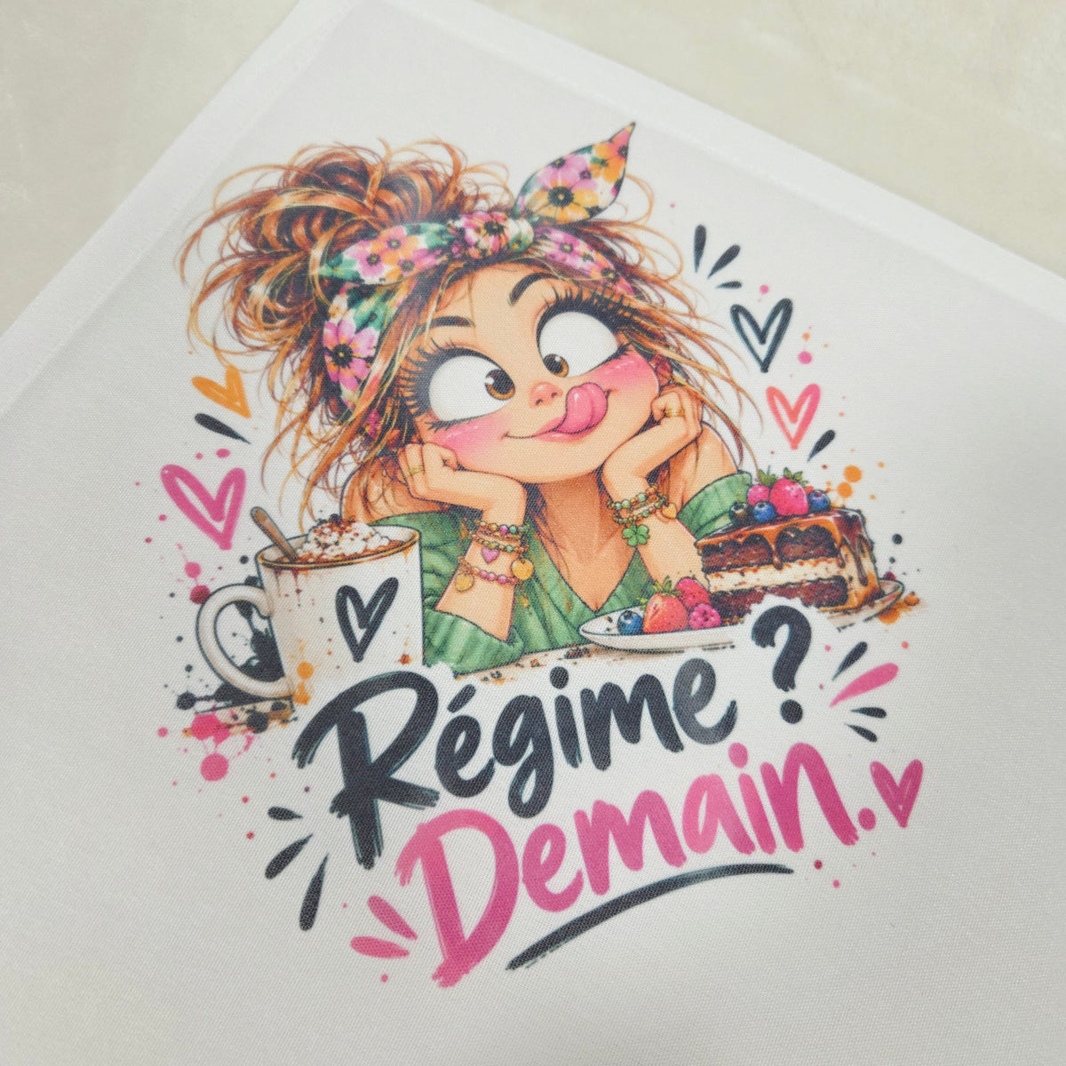 Serviette de Table Femme