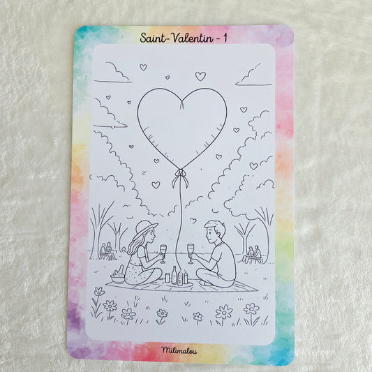 Colo Saint Valentin A5 (Lot de 10)