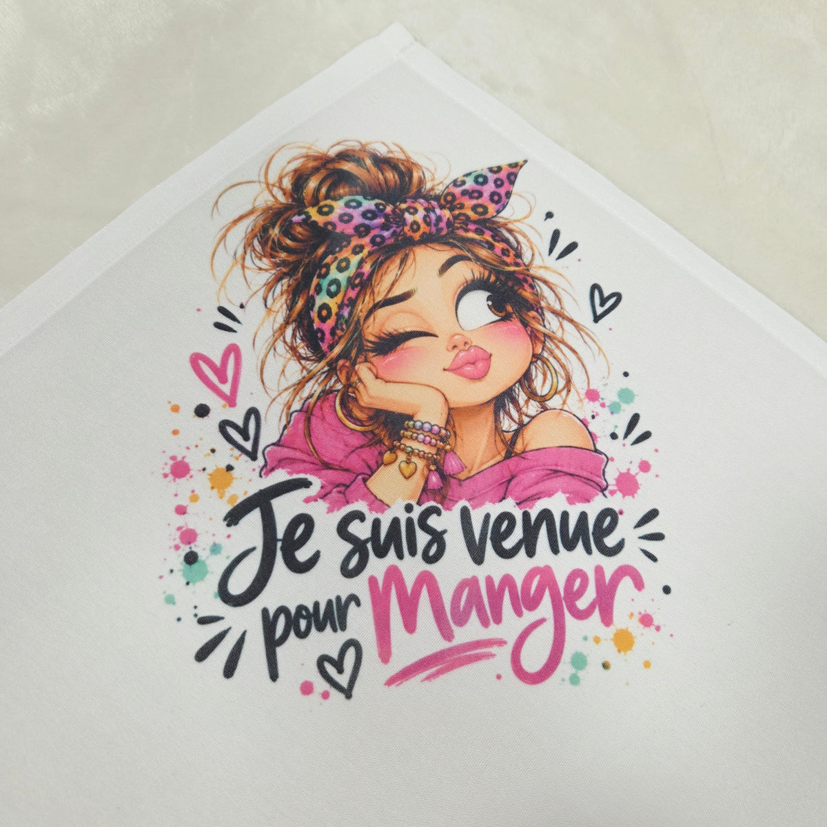 Serviette de Table Femme