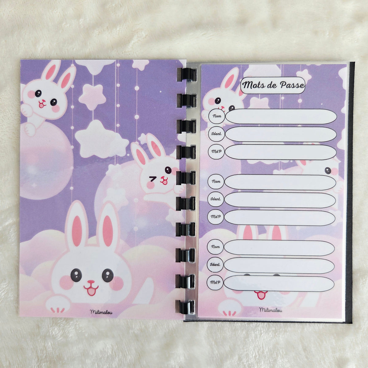 Mots de Passe Kawaï Lapin