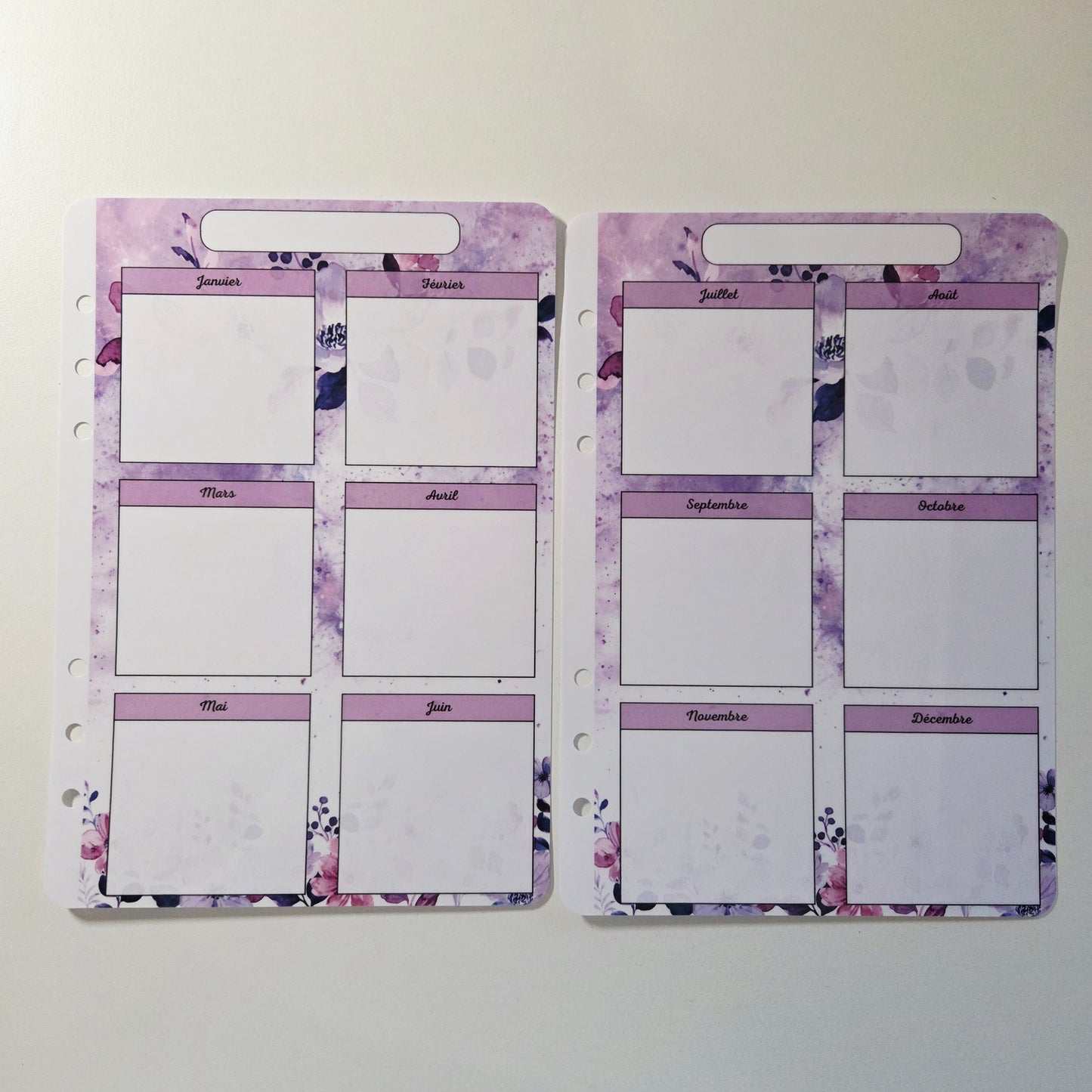 Calendrier Annuel A5