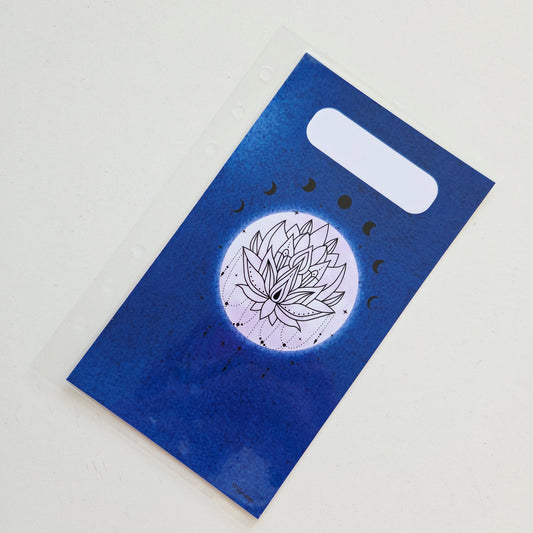 Enveloppe Lune Bleu