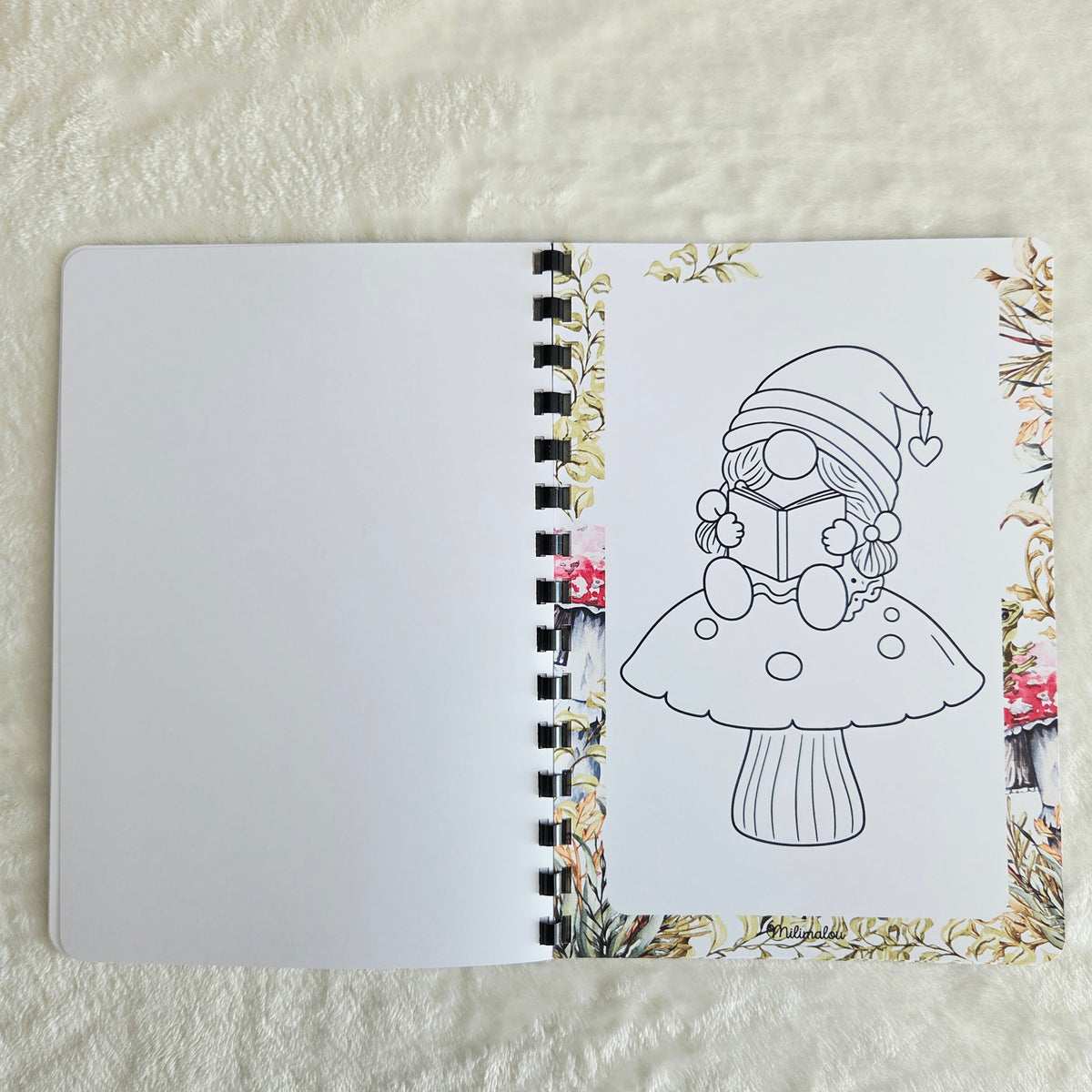 Coloriage A5 Gnome