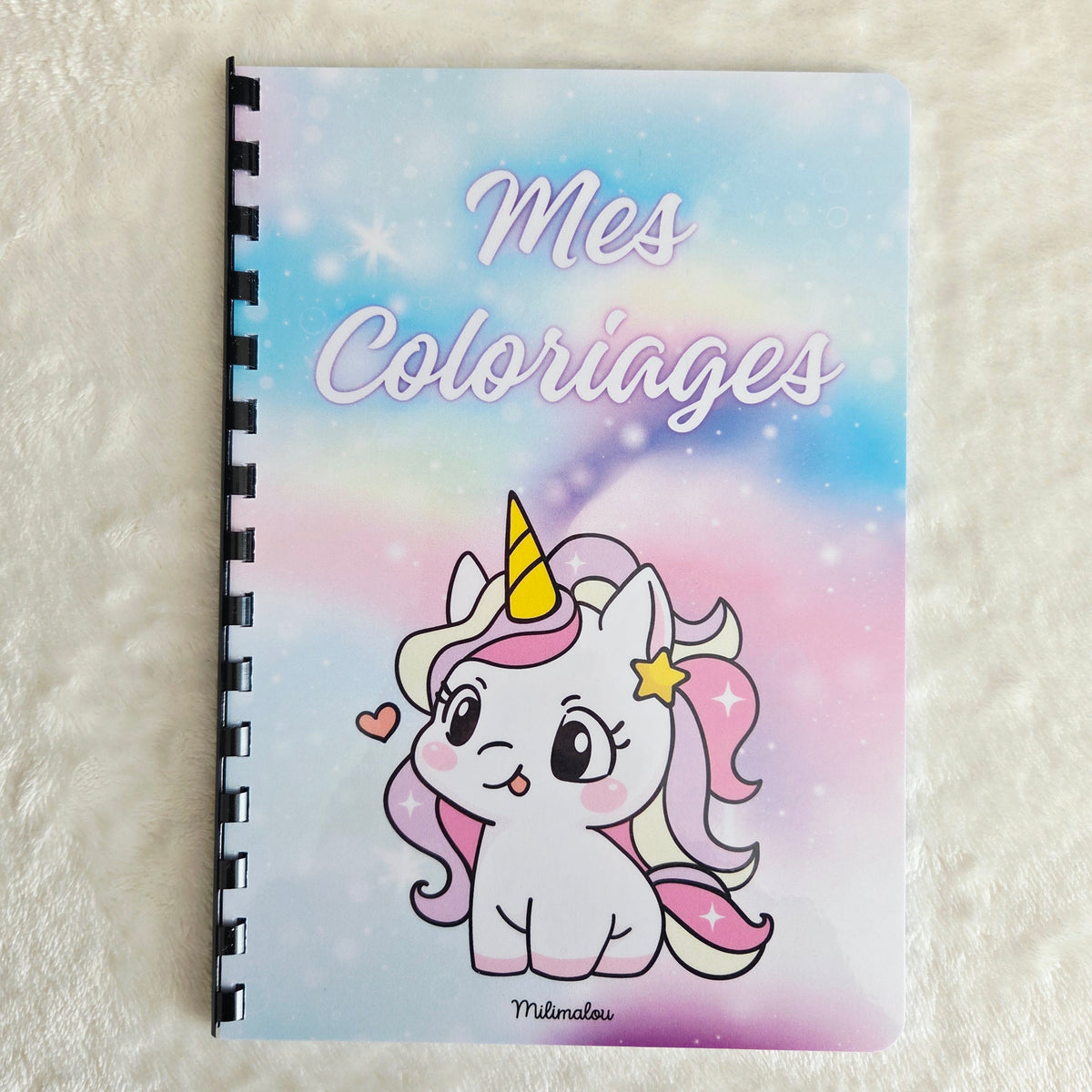 Coloriage A5 Licorne